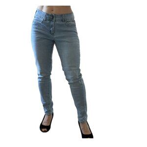 BOGO Bleu Jeans Sz 8 Skinny Light Blue Wash Clean & Crisp